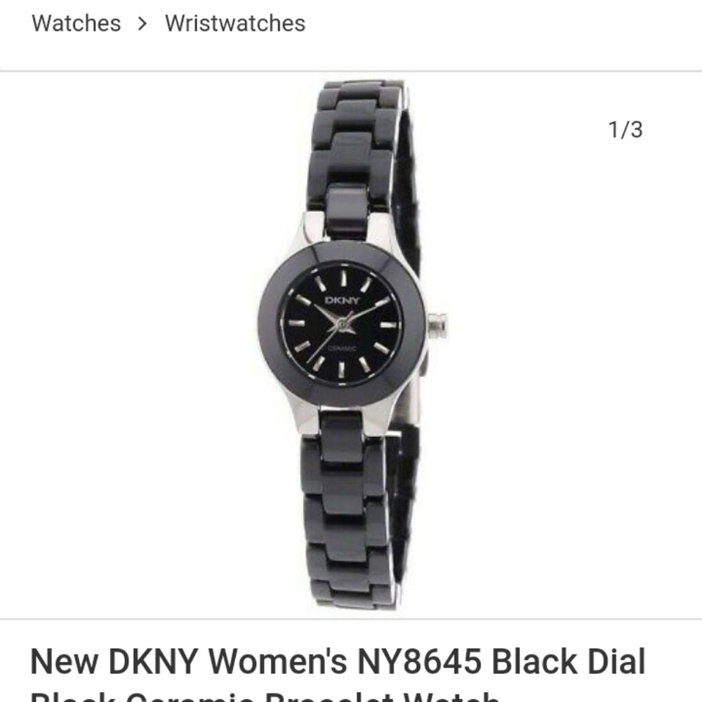 DKNY women's watch